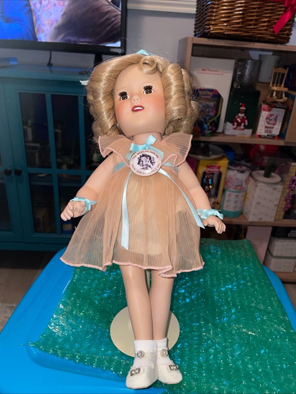 Shirley Temple Danbury Mint Silver Screen Doll